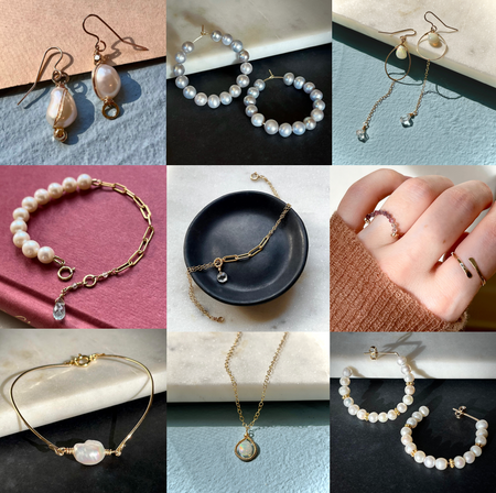 Handmade Custom Gold Filled and Sterling Silver Gemstone Jewelry